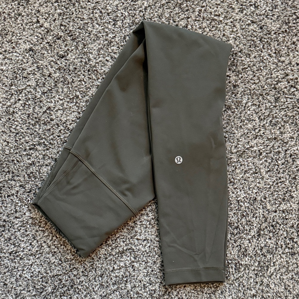 Lululemon Train Wunder Under HR - Green - 4